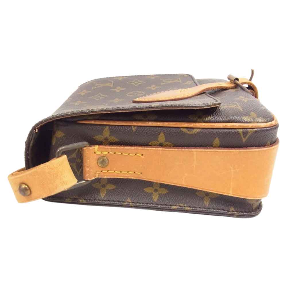 LOUIS VUITTON ルイ・ヴィトン M51253 モノグラム カルトシエール 22 ショルダー バック ブラウン系【中古】