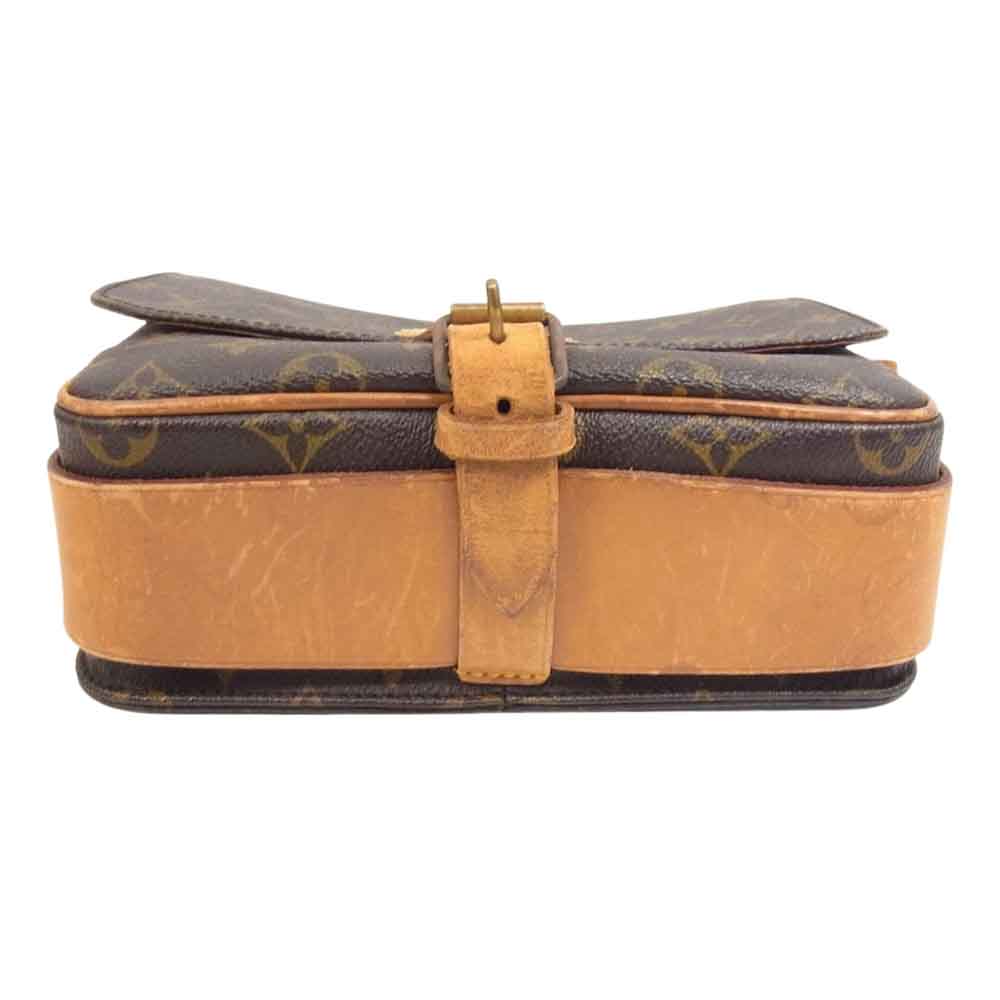 LOUIS VUITTON ルイ・ヴィトン M51253 モノグラム カルトシエール 22 ショルダー バック ブラウン系【中古】