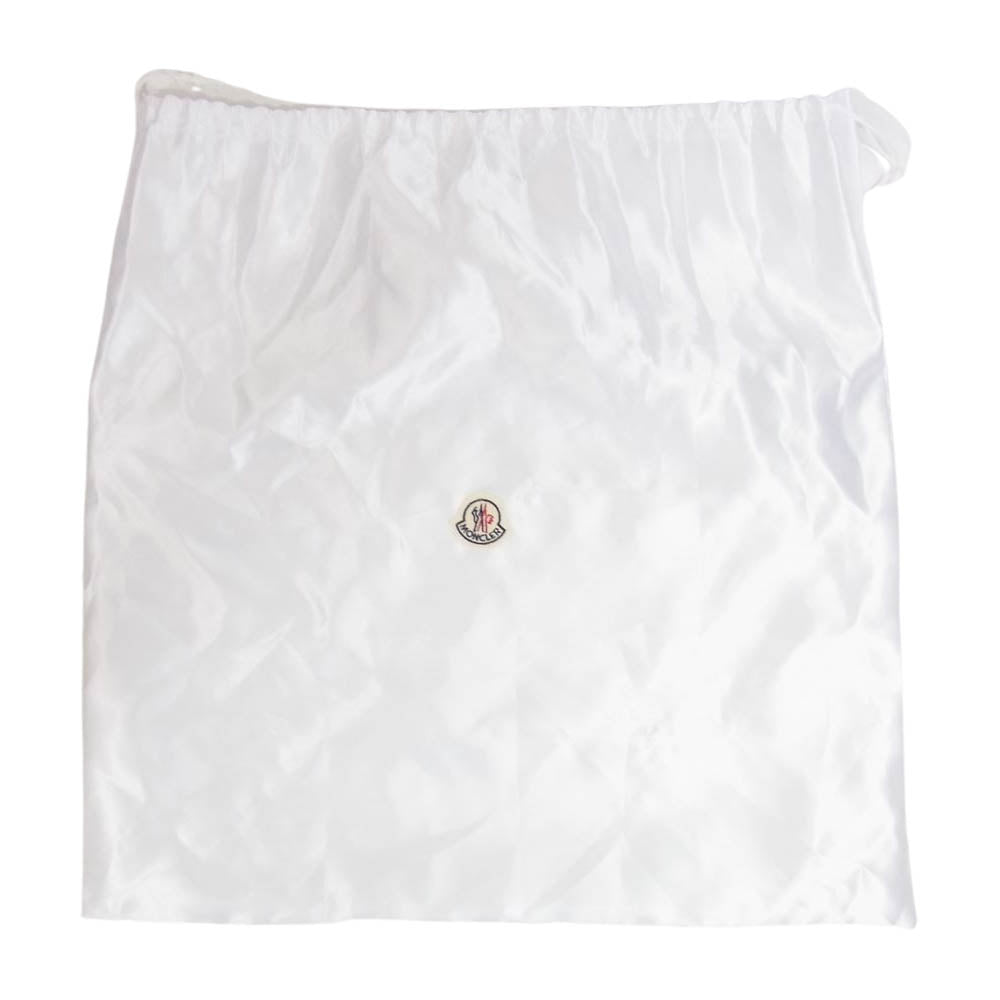 MONCLER モンクレール WILLOW BAG ウィロウ レザー ボア 2WAY クラッチ ショルダー バッグ ブラック系【中古】