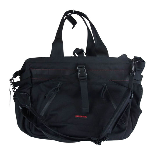 BRIEFING ブリーフィング BG1732403 TRANSITION WIRE GOLF トランジション ワイヤー ゴルフ 2WAY バッグ ブラック系【極上美品】【中古】