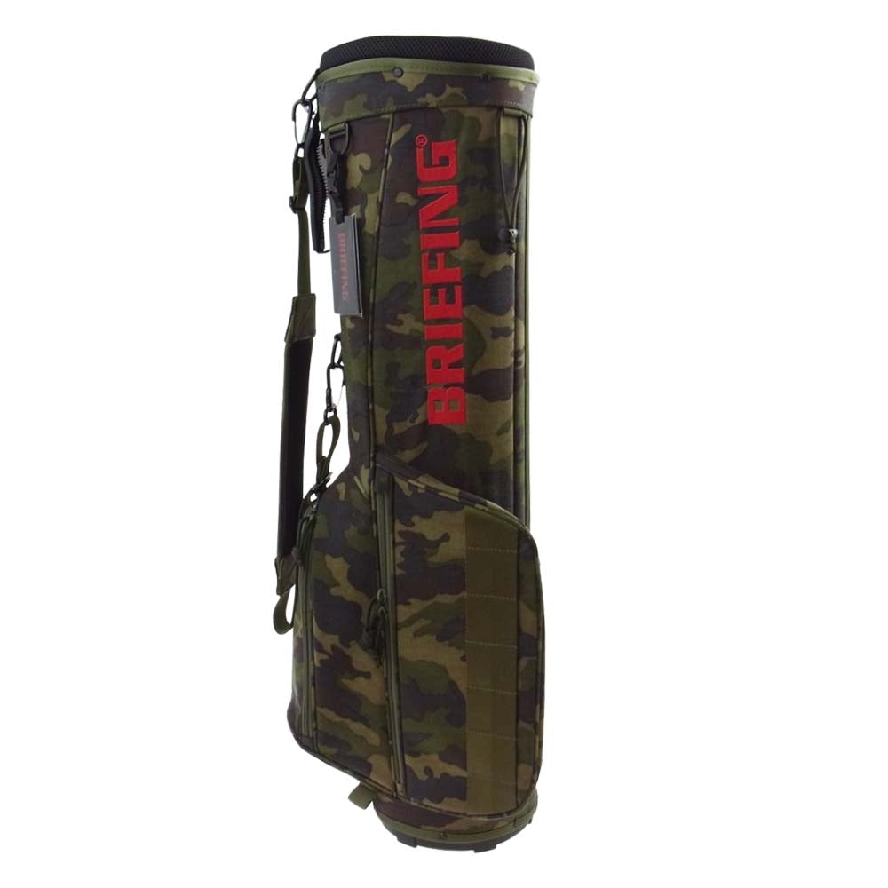 BRIEFING ブリーフィング BRG211G44 SUNDAY BAG VRX  ゴルフ サンデー バッグ カモ カーキ系【新古品】【未使用】【中古】
