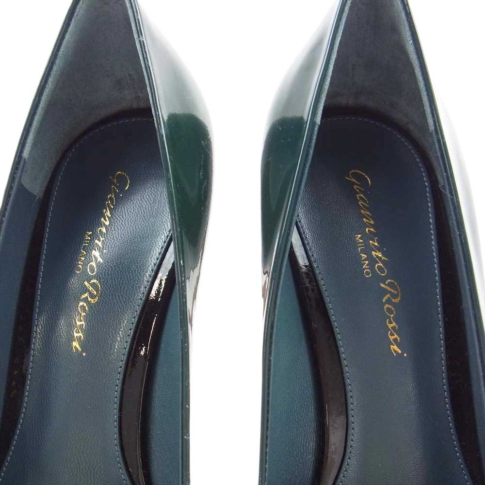 ジャンヴィトロッシ パテント エナメル パンプス ヒール  375【中古】