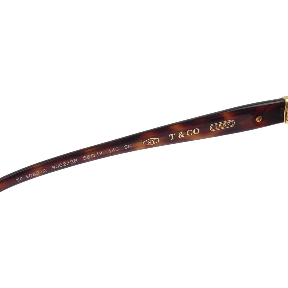 TIFFANY&Co. ティファニー TF 4083A ダークブラウン系【中古】