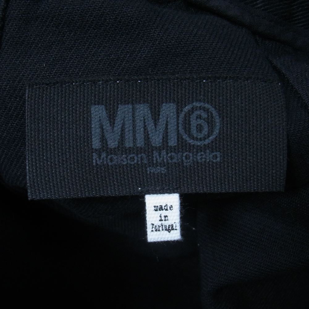 MAISON MARGIELA メゾンマルジェラ 20SS S52MA0089 MM6 エムエムシックス ブラックデニム ジップアップ タイトスカート  ブラック系 36【中古】