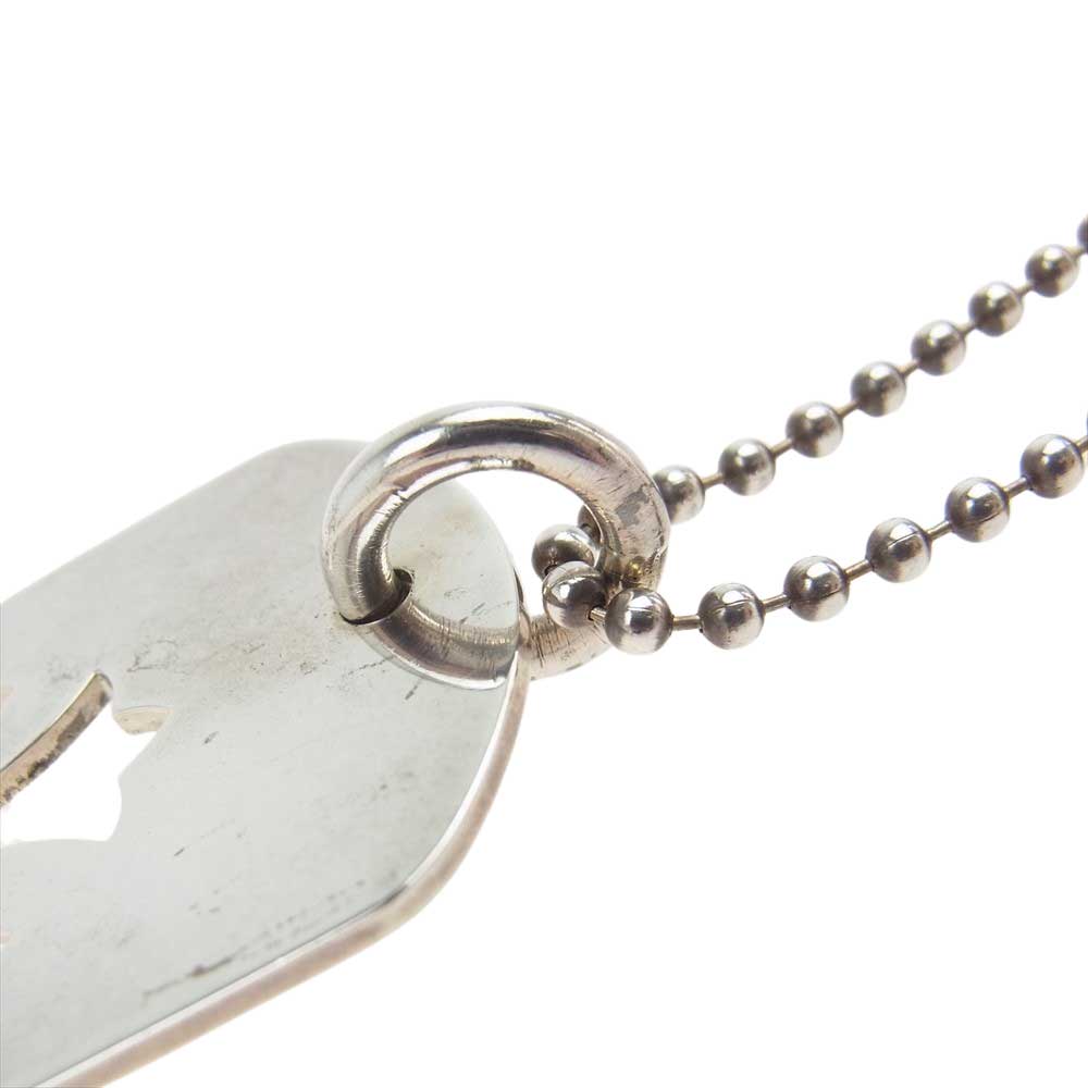 CHROME HEARTS クロムハーツ（原本有） DGTG CH CRS カットアウト CHクロス ラージ ドッグタグ ペンダントトップ ネックレス シルバー系【中古】