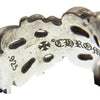 CHROME HEARTS クロムハーツ（原本有） DBL FLRL CRS RING ダブル フローラル クロス リング シルバー系 15号【中古】