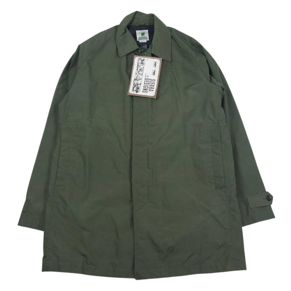SIERRA DESIGNS シエラデザイン 8101E 60/40クロス ロクヨン TACOMACOATII タコマコート2 ステンカラー コート カーキ系 XL【中古】