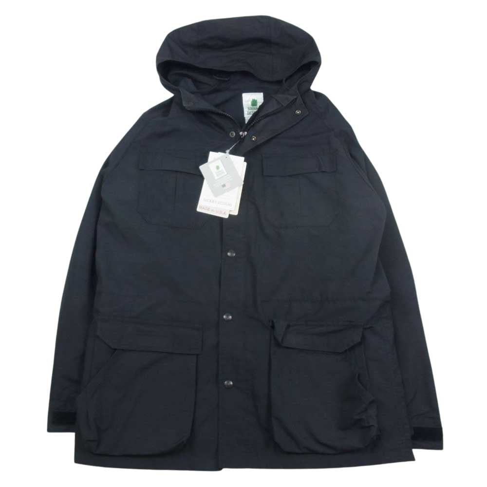 SIERRA DESIGNS シエラデザイン  7910J Made in USA 60/40クロス ロクヨン JACKET マウンテンパーカー Mountain Parka ブラック系 XL【中古】