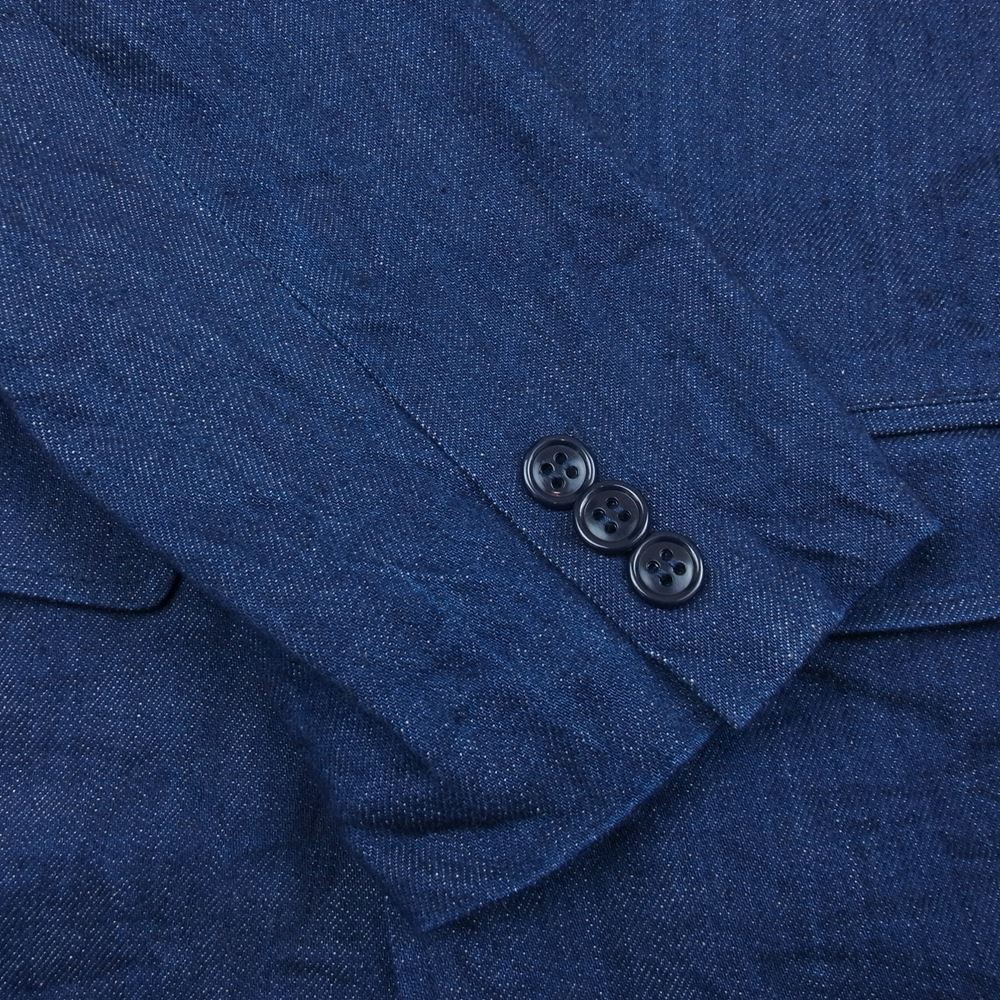 HOLLYWOOD RANCH MARKET ハリウッドランチマーケット HR REMAKE エイチアールリメイク デニム テーラード ジャケット インディゴブルー系 3【中古】