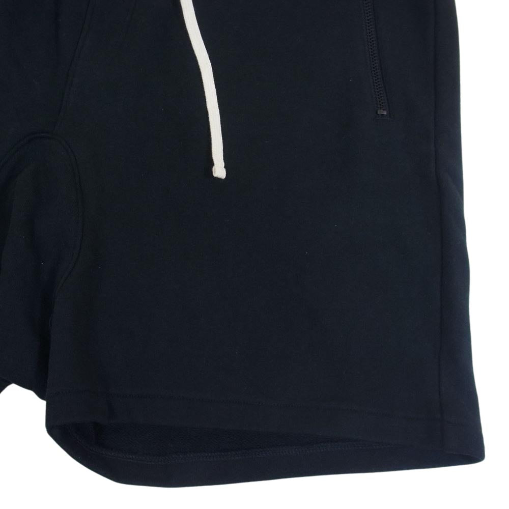 FEAR OF GOD フィアオブゴッド FOG ESSENTIALS SWEAT HALF PANTS フォグ エッセンシャルズ スウェット ハーフパンツ ショーツ ブラック系 XXL【中古】