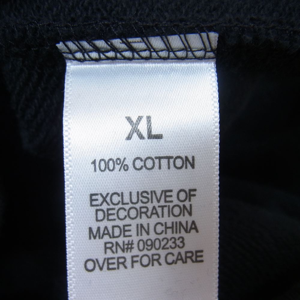 FEAR OF GOD フィアオブゴッド FOG ESSENTIALS PULLOVER CUT OFF フォグ エッセンシャルズ プルオーバ― カットオフ ハーフスリーブ パーカー スウェット フーディ ブラック系 XL【中古】