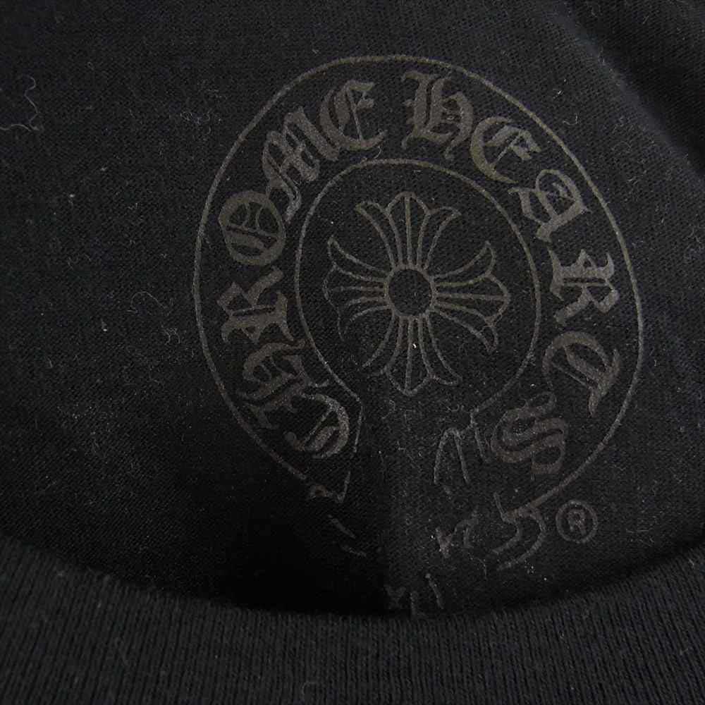 CHROME HEARTS クロムハーツ（原本無） バックダガープリント ポケット付き 長袖 Tシャツ ブラック系 XL【中古】