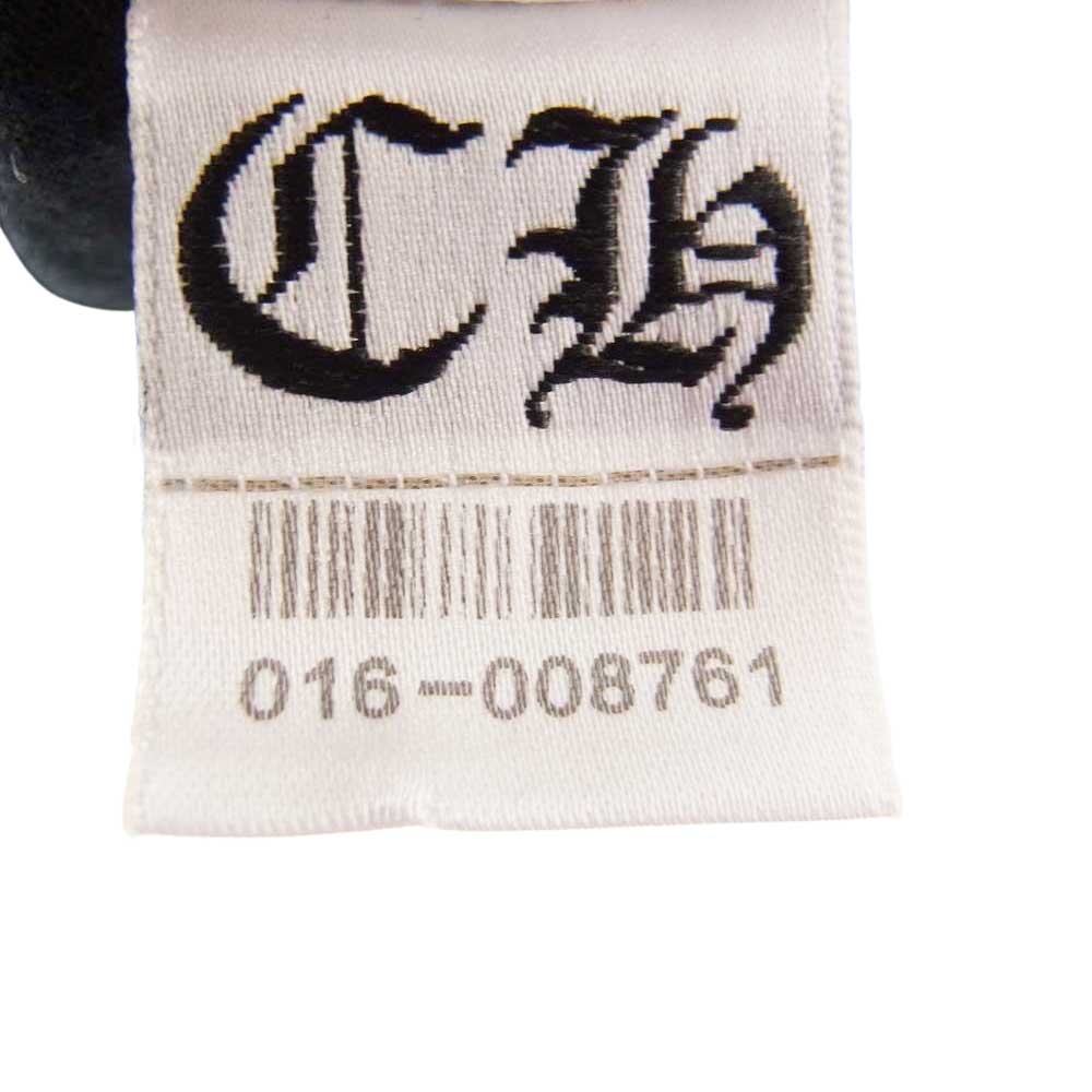 CHROME HEARTS クロムハーツ（原本無） バックダガープリント ポケット付き 長袖 Tシャツ ブラック系 XL【中古】