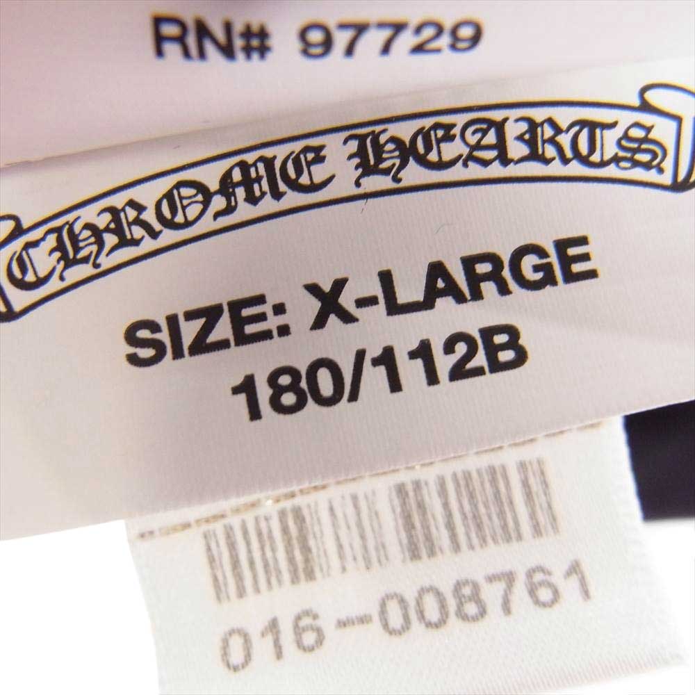 CHROME HEARTS クロムハーツ（原本無） バックダガープリント ポケット付き 長袖 Tシャツ ブラック系 XL【中古】