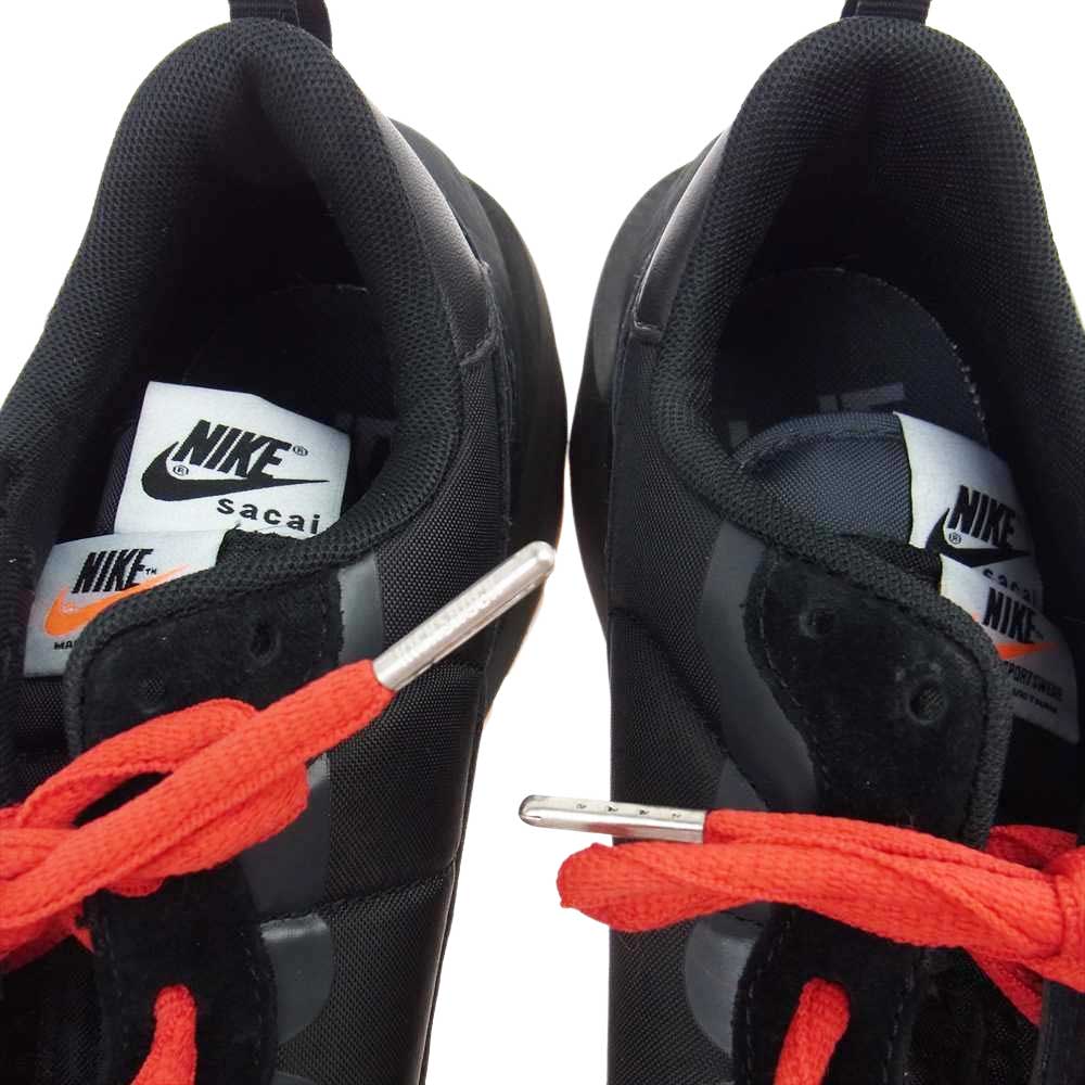 NIKE ナイキ DD1875-001 SACAI VAPORWAFFLE BLACK GUM サカイ ヴェイパー ワッフル スニーカー ブラック系 28.5cm【中古】