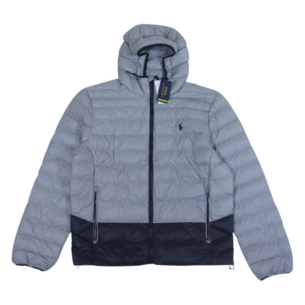 POLO RALPH LAUREN ポロ・ラルフローレン パッカブル ウォーターリペラント ジャケット グレー系 M【美品】【中古】