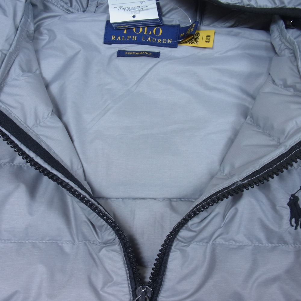 POLO RALPH LAUREN ポロ・ラルフローレン パッカブル ウォーターリペラント ジャケット グレー系 M【美品】【中古】