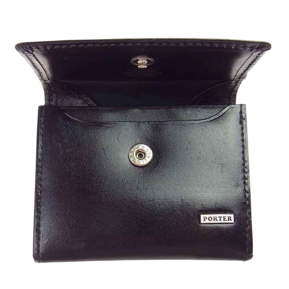 PORTER ポーター 110-02922 SHEEN シーン コインケース 小銭入れ ブラック系【美品】【中古】