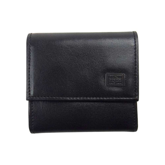 PORTER ポーター 179-03875 PLUME プリュム コインケース 小銭入れ ブラック系【極上美品】【中古】