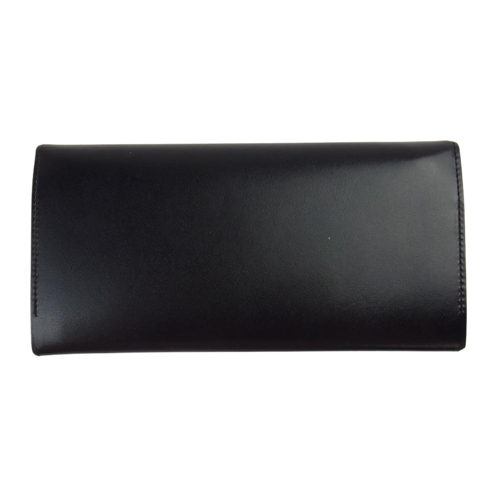 PORTER ポーター 110-02918 SHEEN シーン フラップ 長財布 ロングウォレット ブラック系【美品】【中古】