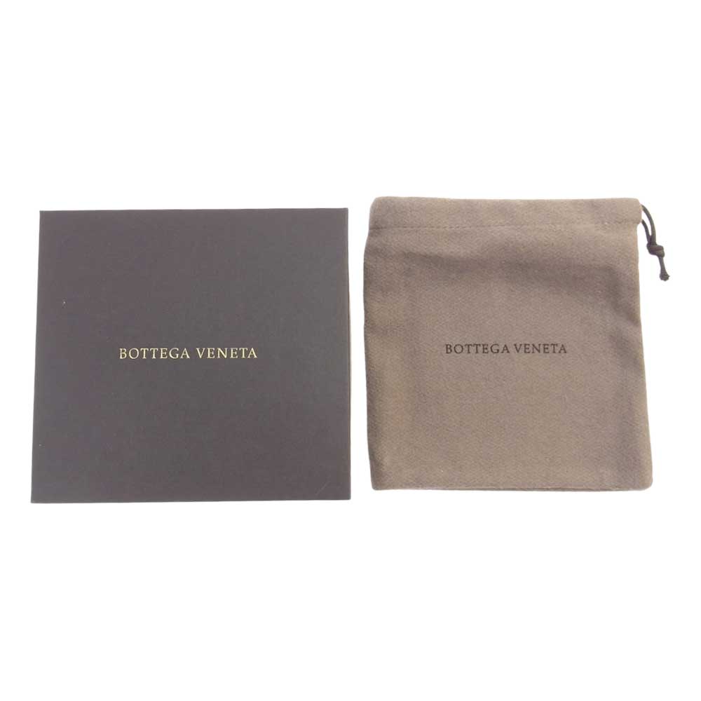 BOTTEGAVENETA ボッテガヴェネタ 222338-v4651-4013 INTRECCIATO イントレチャート 二つ折り 札入れ 財布  ネイビー系【極上美品】【中古】