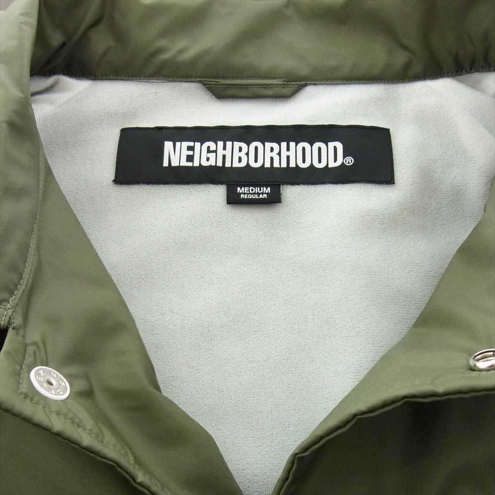 NEIGHBORHOOD ネイバーフッド 222TSNH-JKM01  WINDBREAKER JK NY バックロゴ ウィンドブレーカー ジャケット グリーン系 M【新古品】【未使用】【中古】