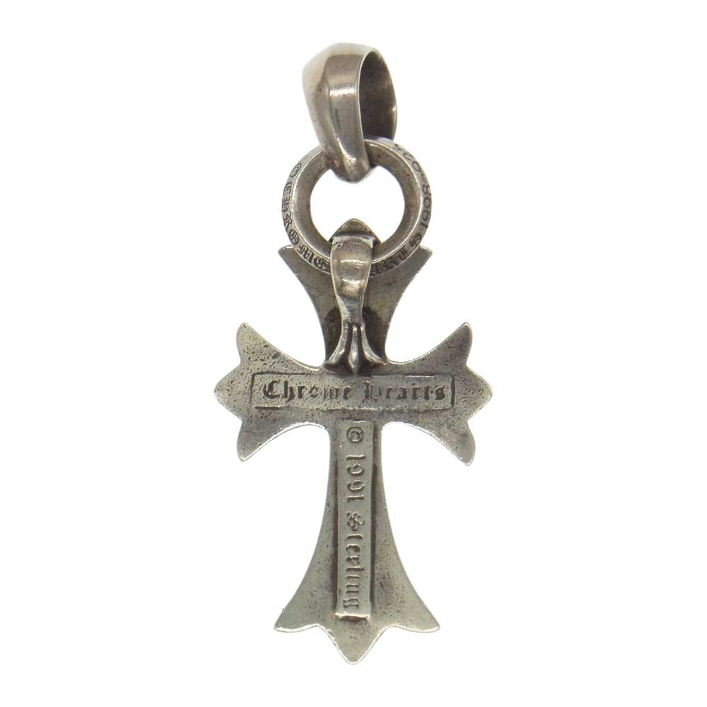 CHROME HEARTS クロムハーツ（原本有） CH CROSS SM W/BALE スモール CHクロス ベイル ペンダントトップ ベイル【中古】