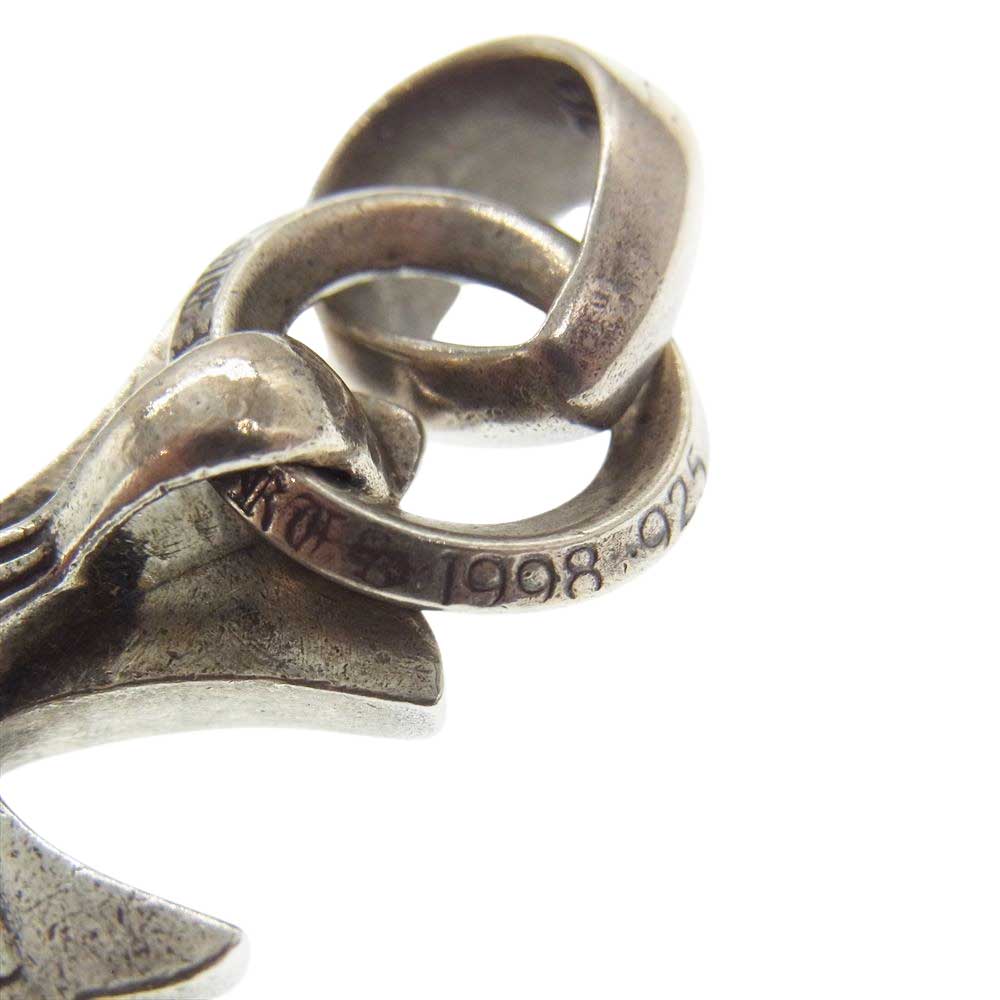 CHROME HEARTS クロムハーツ（原本有） CH CROSS SM W/BALE スモール CHクロス ベイル ペンダントトップ ベイル【中古】