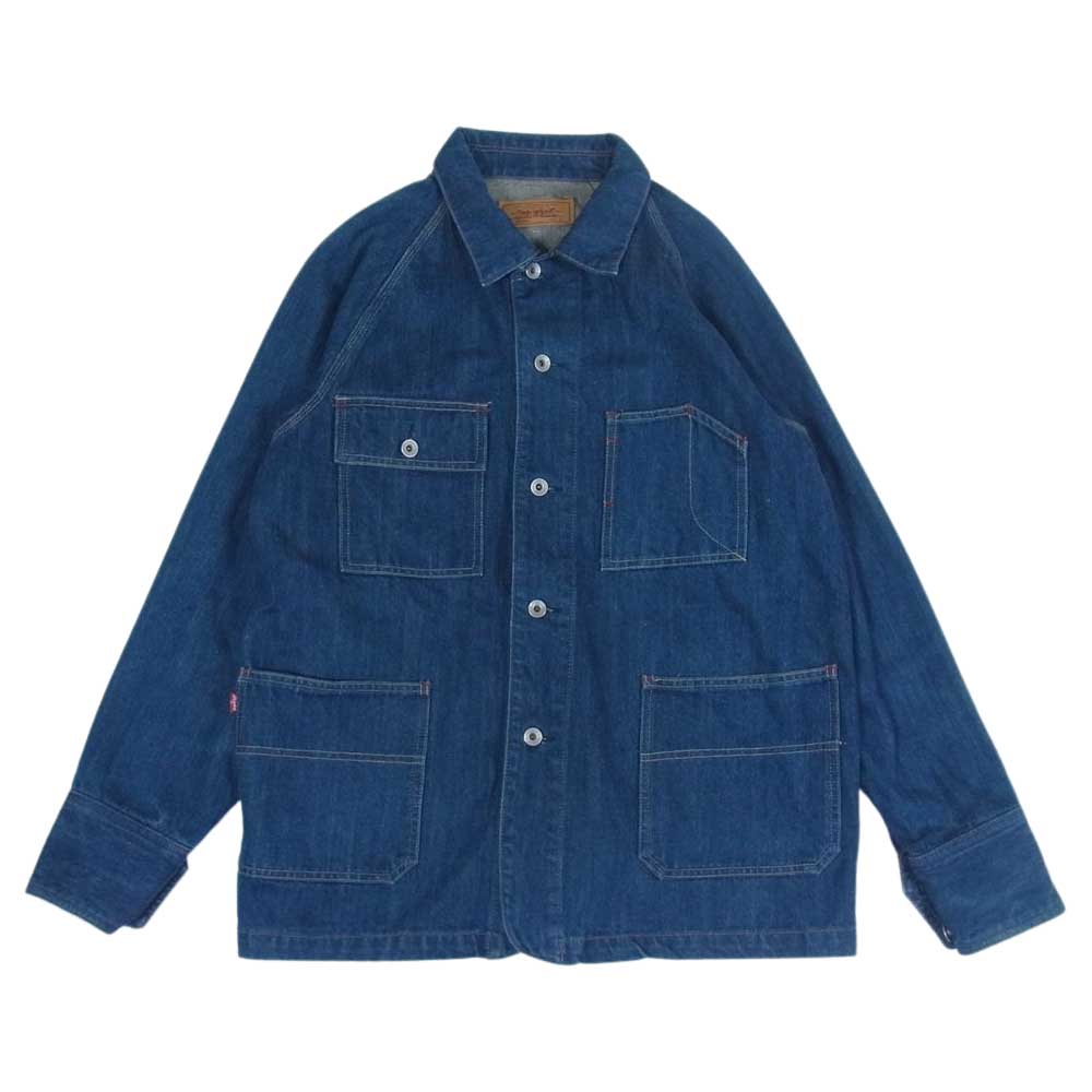 Levi's リーバイス 70750 デニム カバーオール インディゴブルー系 L【中古】