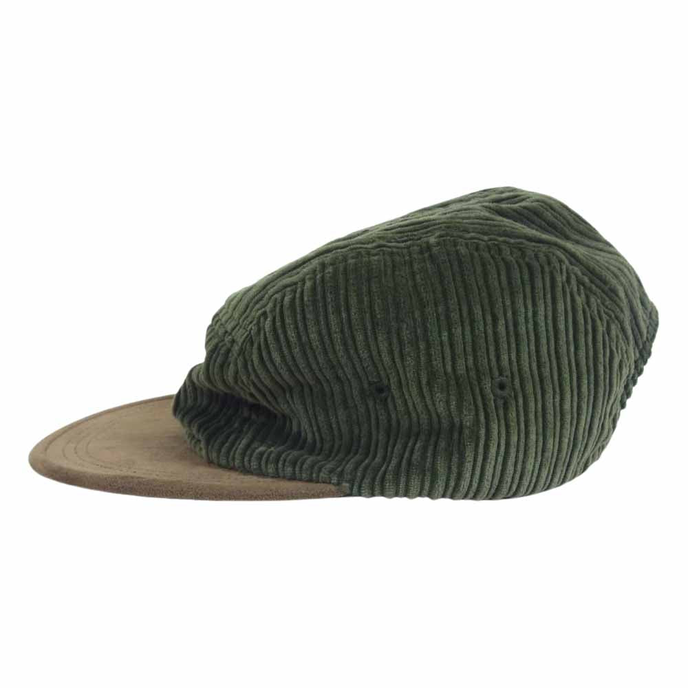 WTAPS ダブルタップス 21AW 212HCDT-HT04 T-5 04 CAP 5パネル コーデュロイ キャップ グリーン系 00【中古】