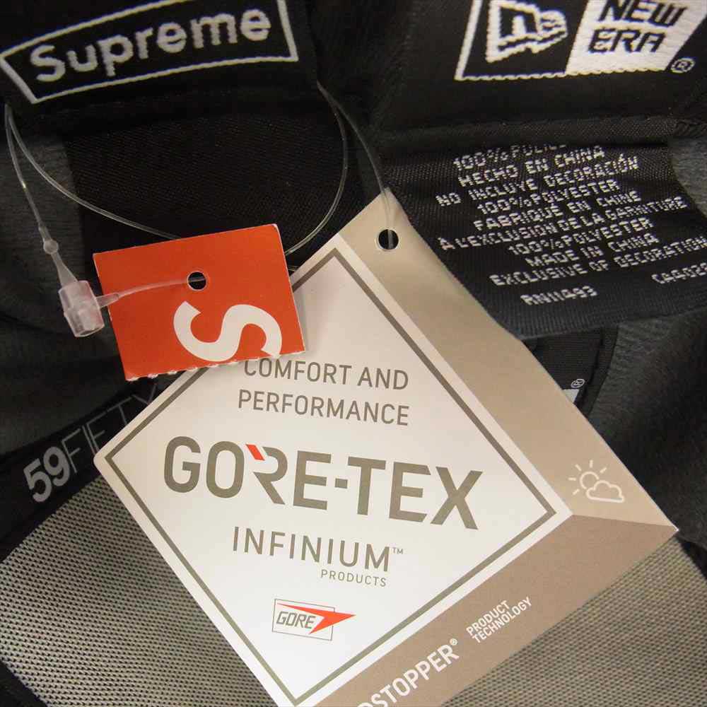 Supreme シュプリーム 20AW NEW ERA WINDSTOPPER Earflap Box Logo ニューエラ ボックス ロゴ キャップ  ブラック系【極上美品】【中古】