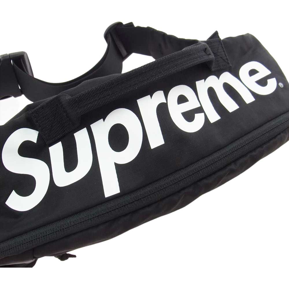 Supreme シュプリーム 17SS  Waist Bag ウエストバッグ ブラック系【美品】【中古】