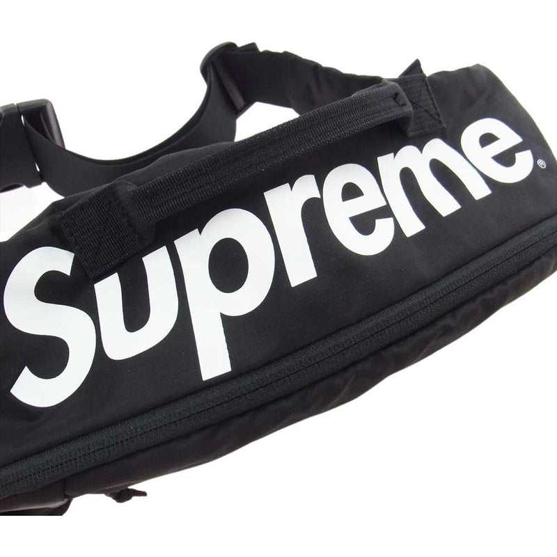 17ss Supreme Waist Bag ブラック