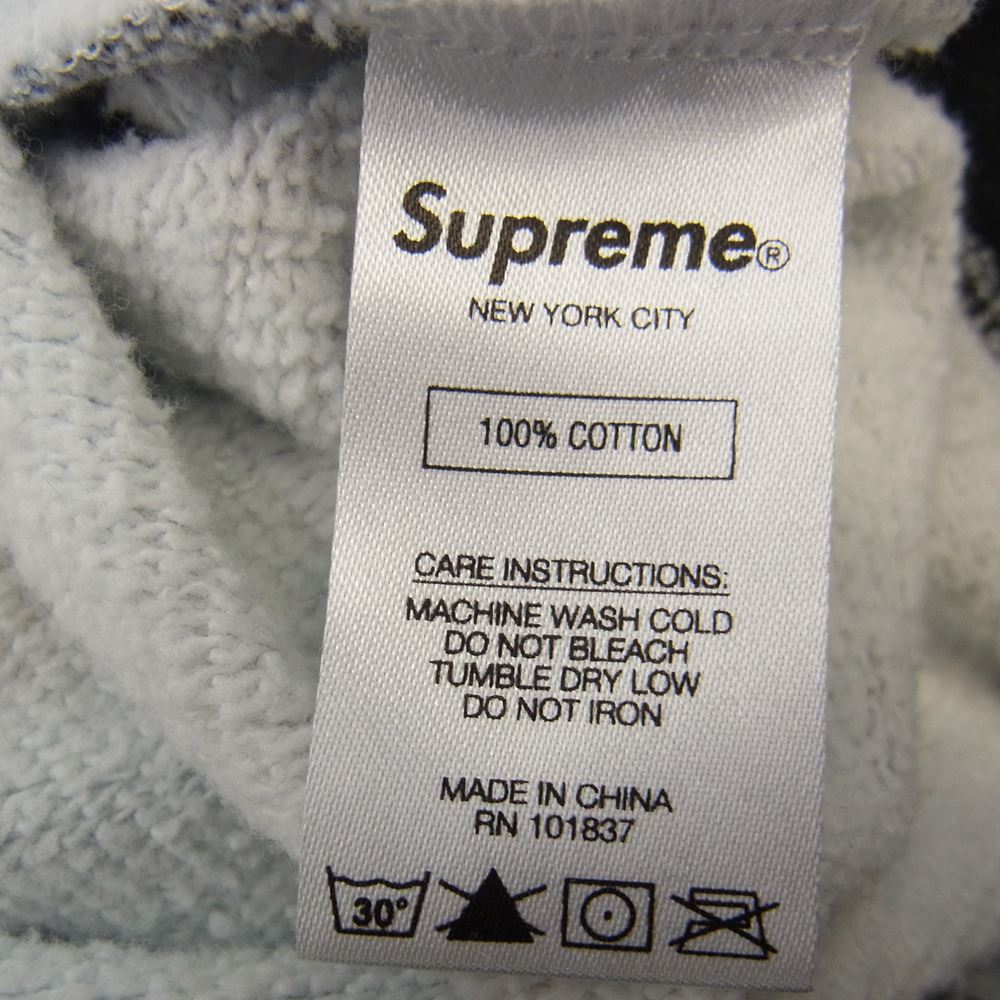 Supreme シュプリーム 18SS UNDERCOVER PUBLIC ENEMY HOODED SWEAT SHIRT スウェット パーカー  マルチカラー系 M【美品】【中古】