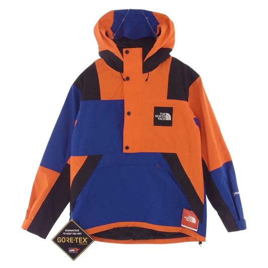 THE NORTH FACE ノースフェイス NP11961  RAGE GTX SHELL JACKET レイジ ゴアテックス シェル ジャケット ナイロン  オレンジ系 ブルー系 M【極上美品】【中古】