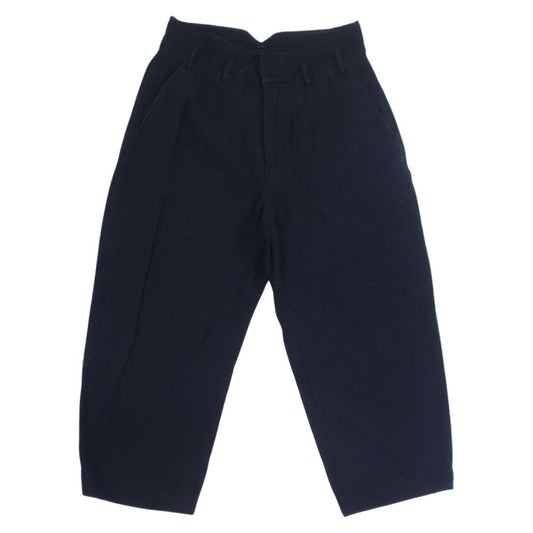 PORTER CLASSIC ポータークラシック PC-055-1732 SASHIKO STRETCH CLASSIC PANTS 刺し子 ストレッチ クラシック パンツ ブラック系 M【中古】