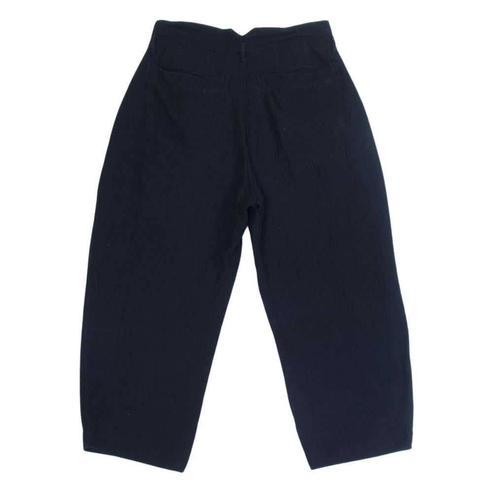 PORTER CLASSIC ポータークラシック PC-055-1732 SASHIKO STRETCH CLASSIC PANTS 刺し子 ストレッチ クラシック パンツ ブラック系 M【中古】