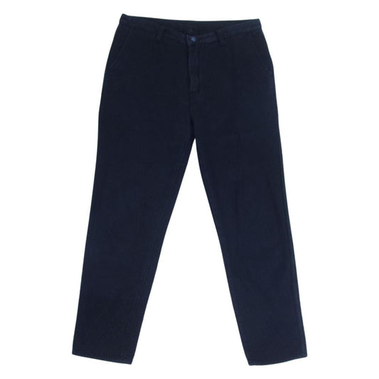 PORTER CLASSIC ポータークラシック PC-001-1425 PC KENDO CROPPED SLIM PANTS ケンドー 剣道 クロップド スリムパンツ ダークネイビー系 L【中古】