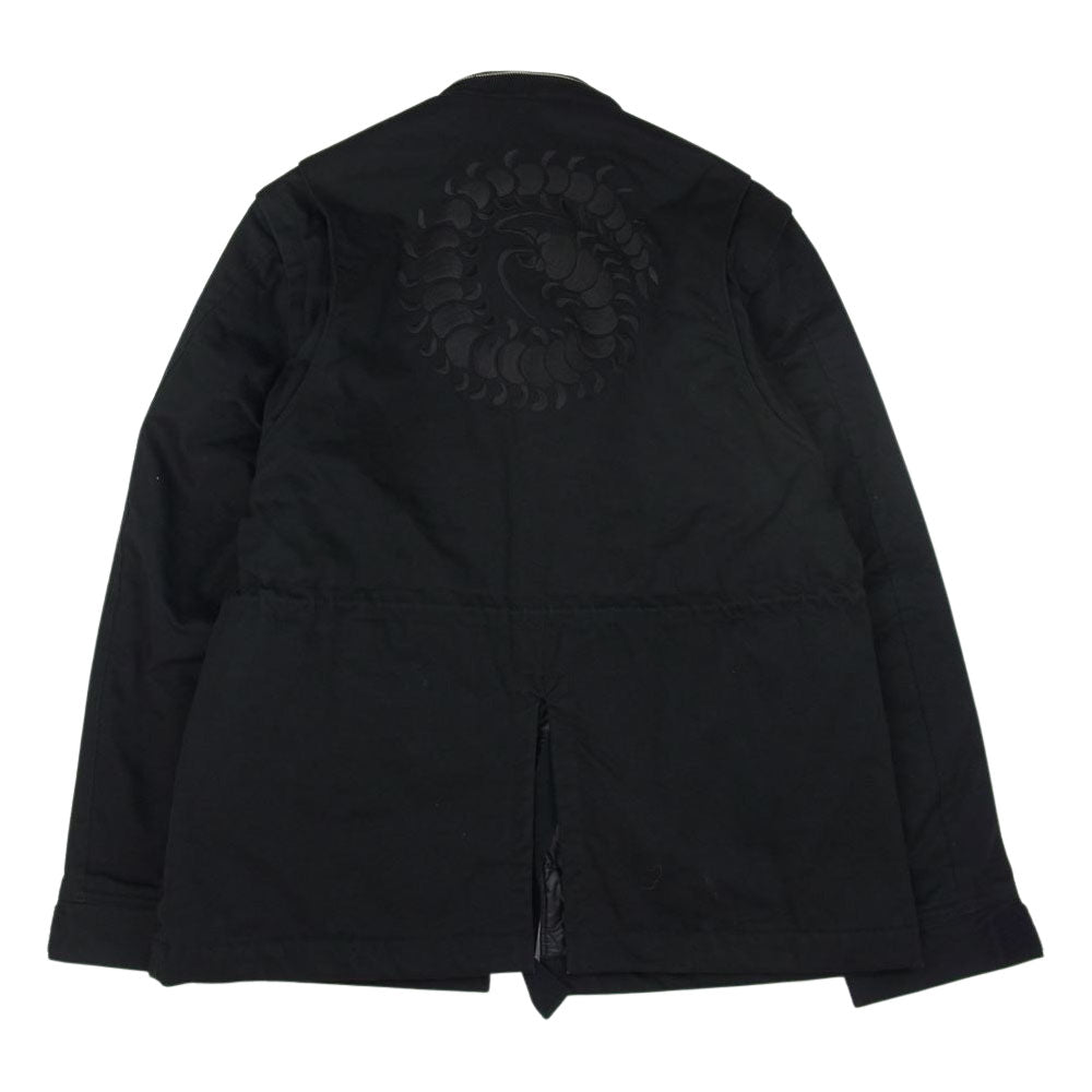 UNDERCOVER アンダーカバー 20AW UCZ4206-2 2WAY FIELD JACKET バック 刺繍 中綿 M-65 TYPE フィールド ジャケット ブラック系 4【中古】