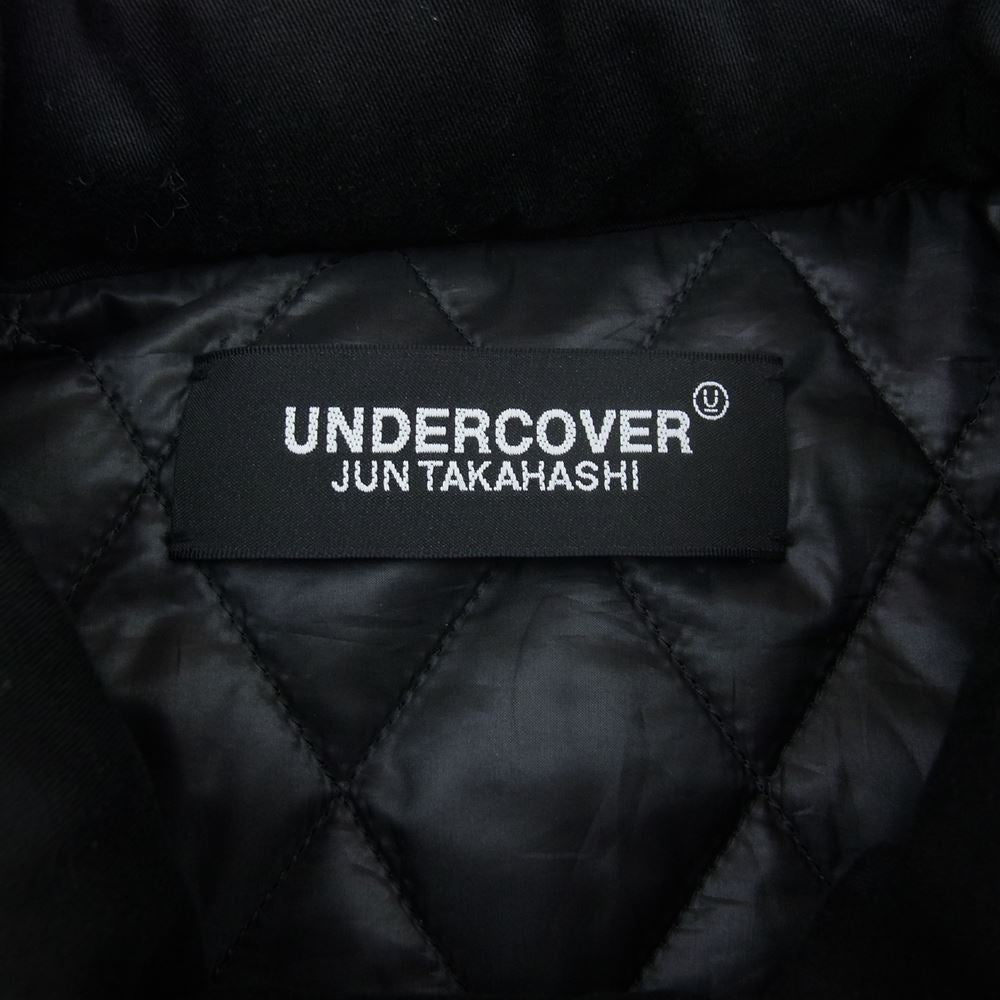 UNDERCOVER アンダーカバー 20AW UCZ4206-2 2WAY FIELD JACKET バック 刺繍 中綿 M-65 TYPE フィールド ジャケット ブラック系 4【中古】