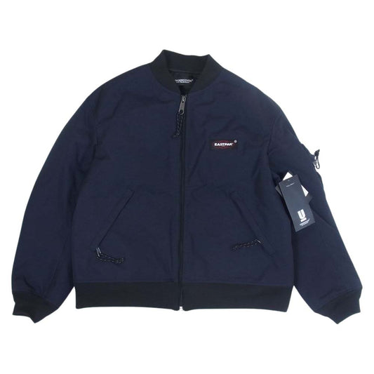 UNDERCOVER アンダーカバー 21AW UC2A4205 EASTPAK ナイロン ボンバー ジャケット ネイビー系 2【新古品】【未使用】【中古】
