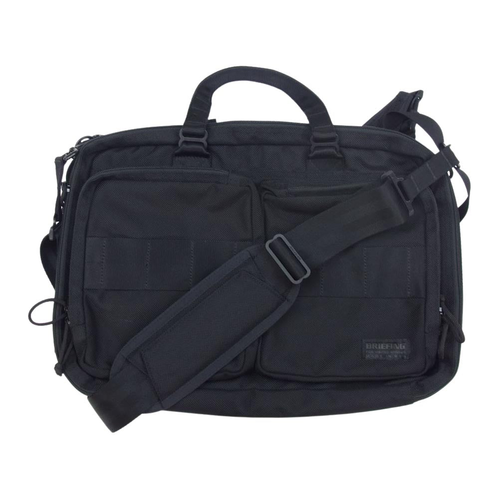 BRIEFING ブリーフィング UNITED ARROWS ユナイテッド アローズ 3WAY BRIEF ブリーフ ケース バッグ ブラック系【美品】【中古】