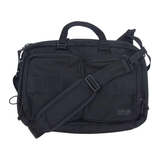 BRIEFING ブリーフィング UNITED ARROWS ユナイテッド アローズ 3WAY BRIEF ブリーフ ケース バッグ ブラック系【美品】【中古】
