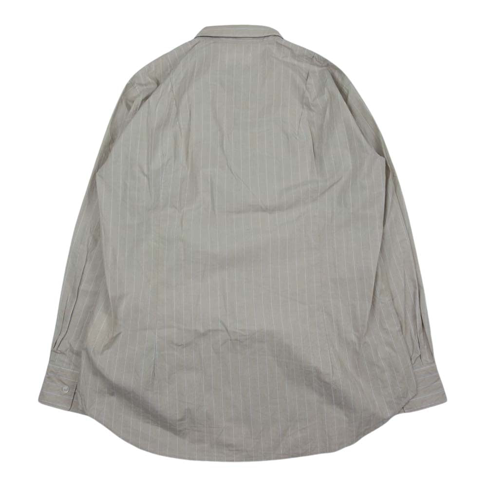 クードス 19AW KB19YY05 ドッキング ストライプ シャツ 長袖 ベージュ系 1【中古】