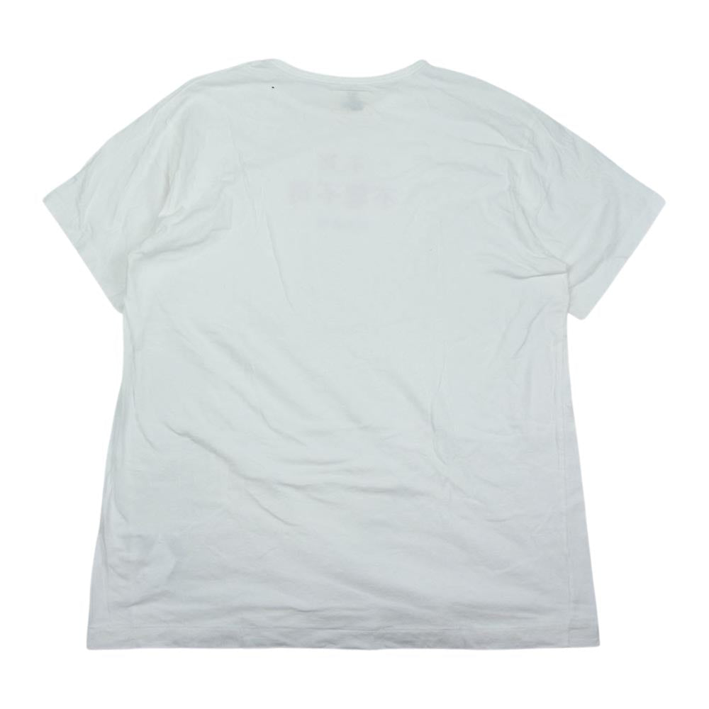 ビー ヨウジヤマモト Print T-shirt 不買不耀不司 プリント Tシャツ ホワイト系 2【中古】