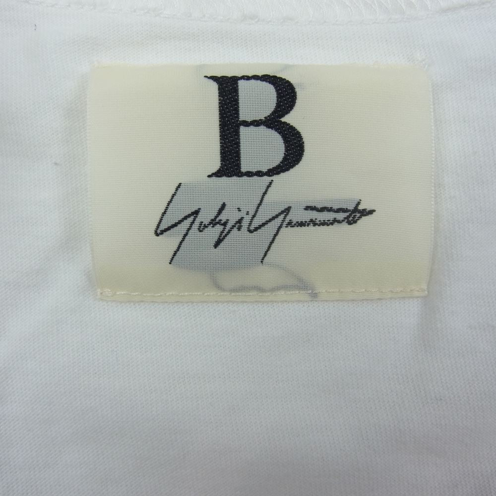 ビー ヨウジヤマモト Print T-shirt 不買不耀不司 プリント Tシャツ ホワイト系 2【中古】