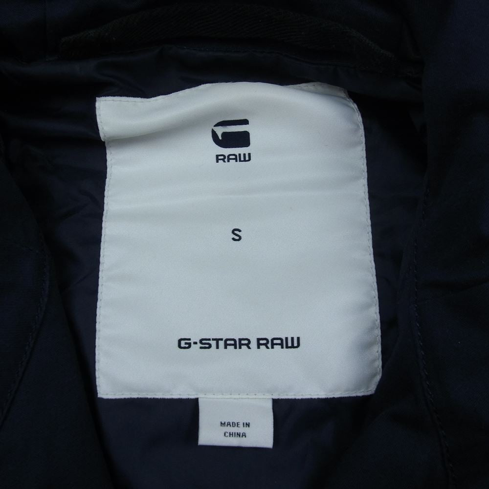 G-STAR ジースター batt hdd overshirt キルティング ジャケット ネイビー系 S【中古】