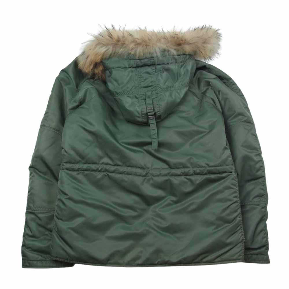 AVIREX アヴィレックス 6132080 N-3B TIGHT タイト フライト ジャケット カーキ系 M【中古】