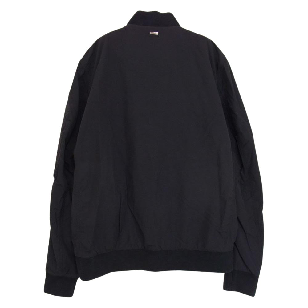 Herno ヘルノ GI0194U-12302-9200 国内正規品 ナイロン ボンバー ジャケット ブラック系 46【中古】
