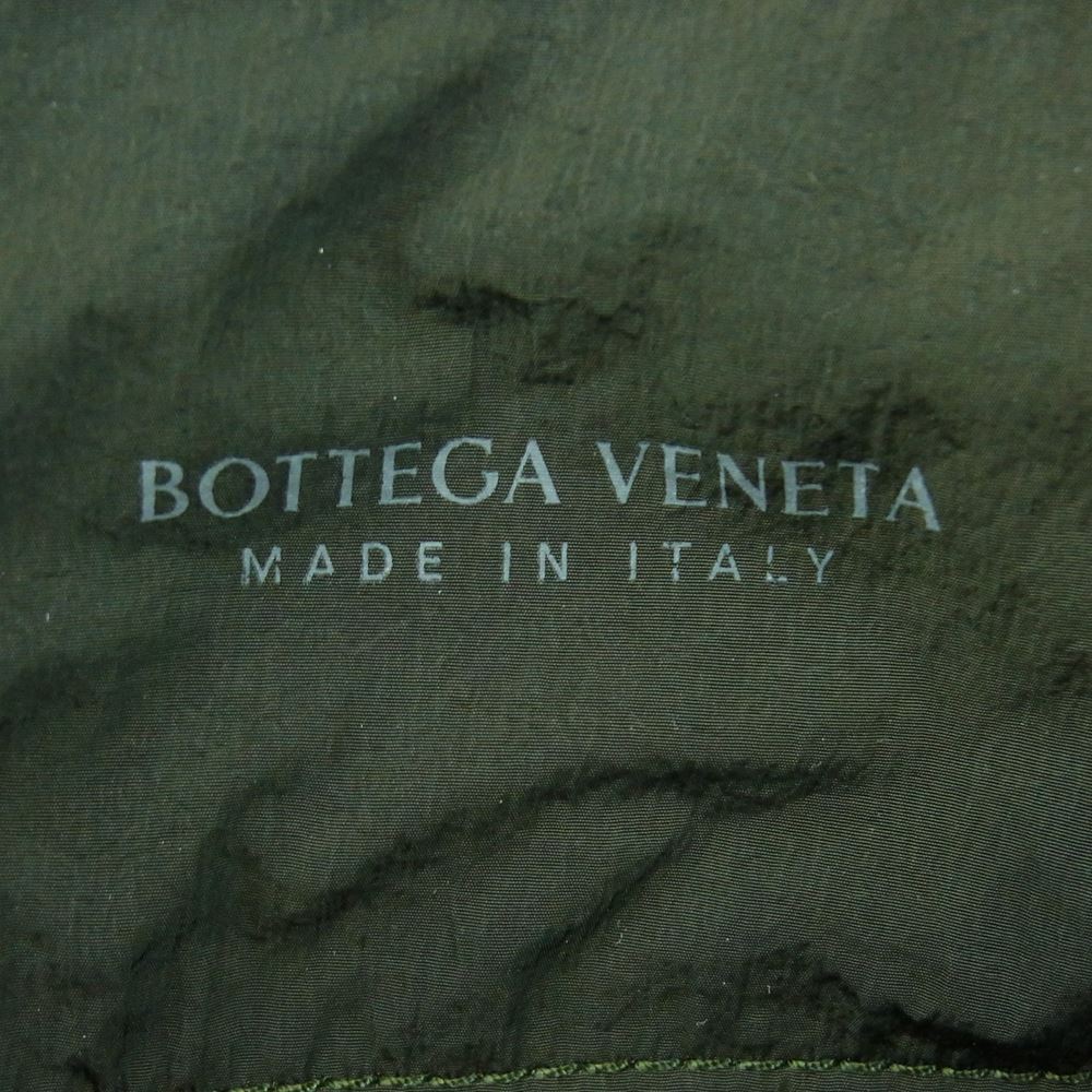 BOTTEGAVENETA ボッテガヴェネタ 652153 トレッキング ジャカード ナイロン トート バッグ イタリア製 グリーン系【中古】